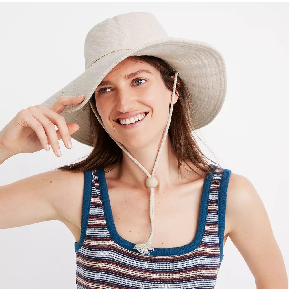 Madewell Oversized Canvas Sunhat